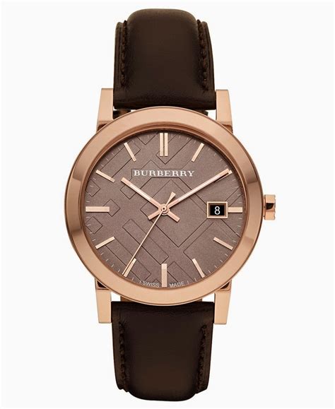 burberry i watch strap|burberry watch men's leather strap.